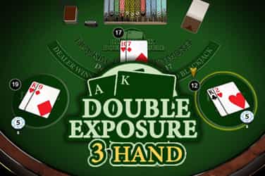 Blackjack Double Exposure 3 Hand